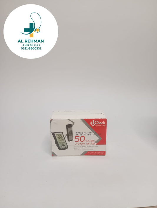 U CHECK SUGAR TEST STRIPS