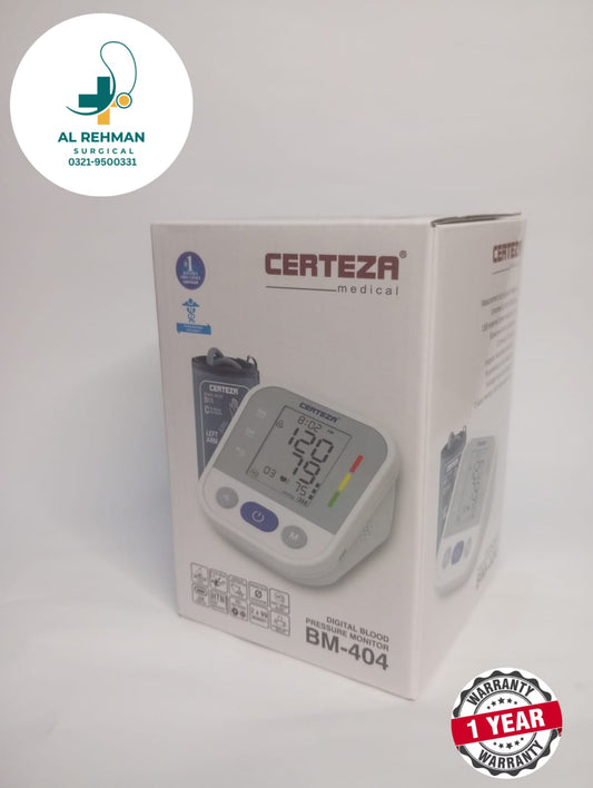 CERTEZA BM-404 BLOOD PRESSURE MONITOR