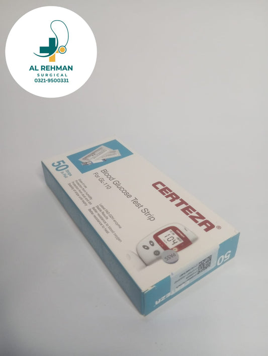 CERTEZA GL-110 SUGAR TEST STRIPS